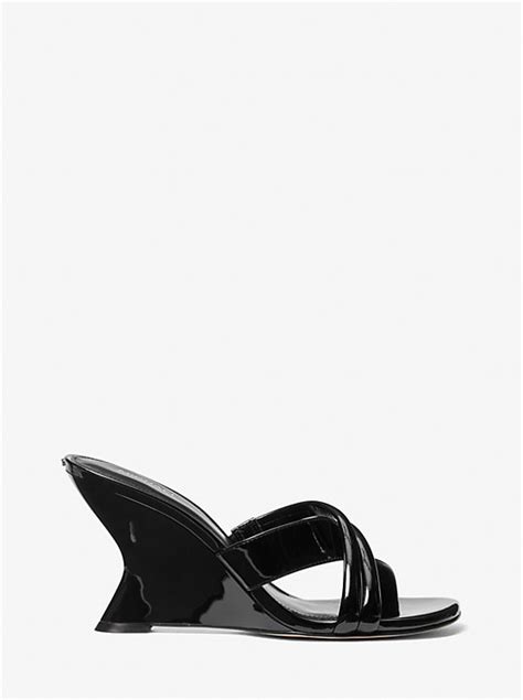 Nadina Patent Leather Mule 